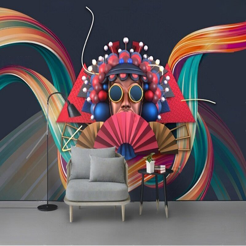 Home Textiles Trends - Современный китайский тренд абстрактный цвет Пекинская