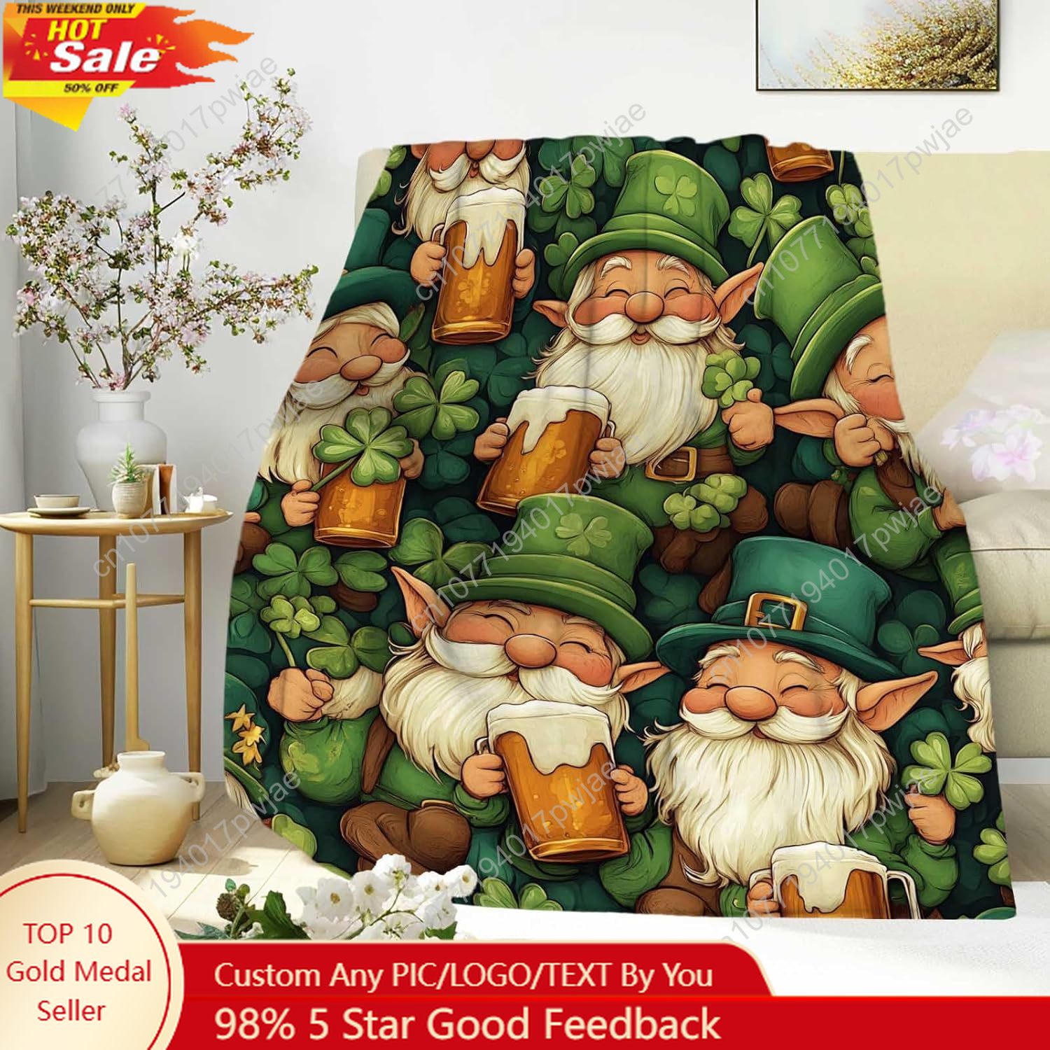 Quality Home Textiles - Одеяло в виде гнома на день