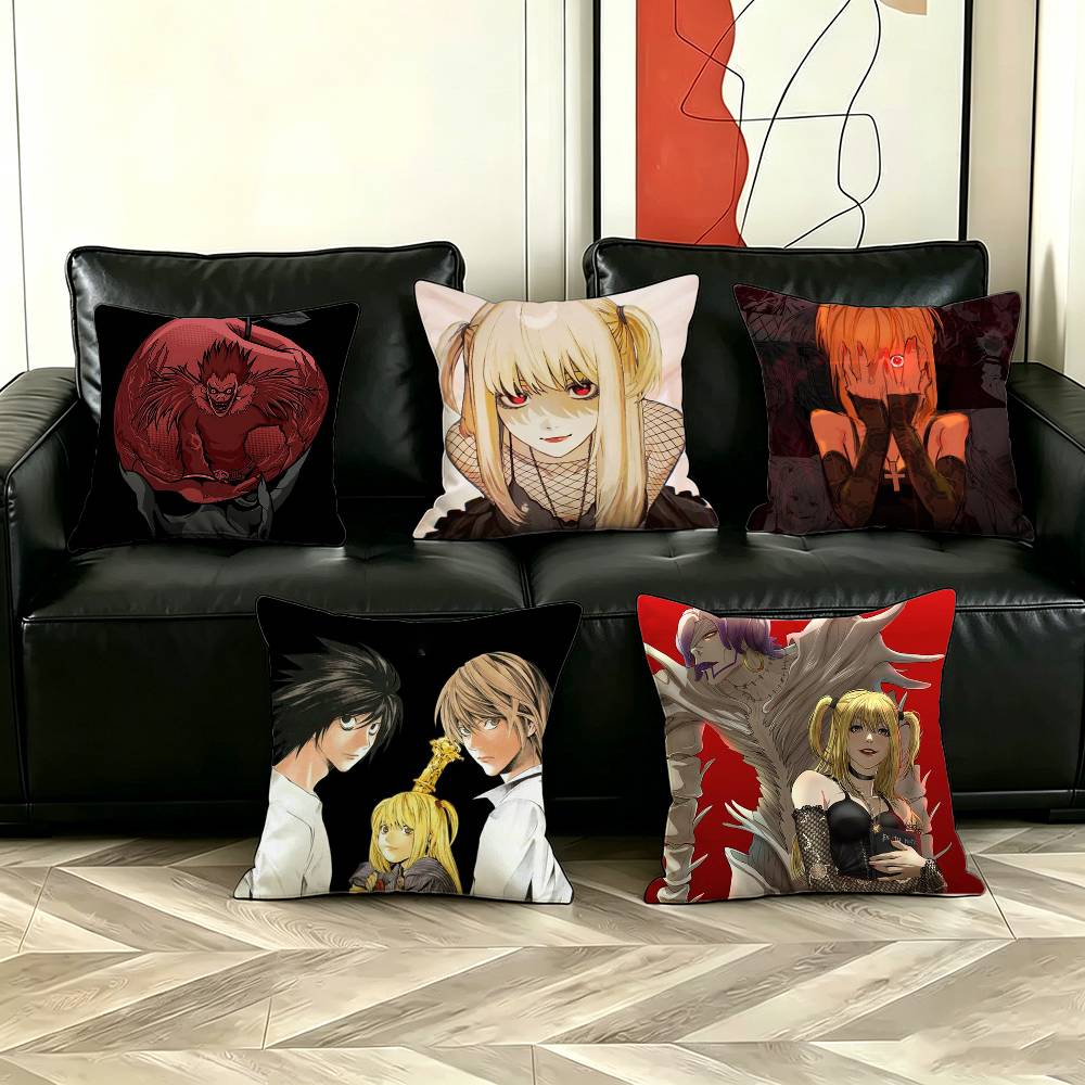 Home Textiles Notes - Классическая аниме-наволочка D-Death Note для дивана,