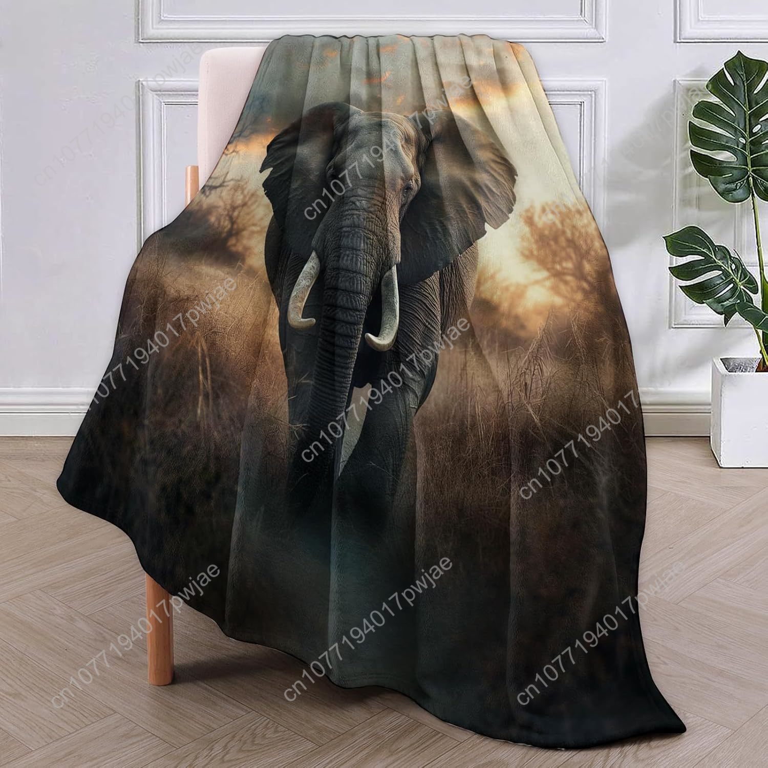 Флисовое одеяло со слоном, реа – обзор и цена Quality Home Textiles